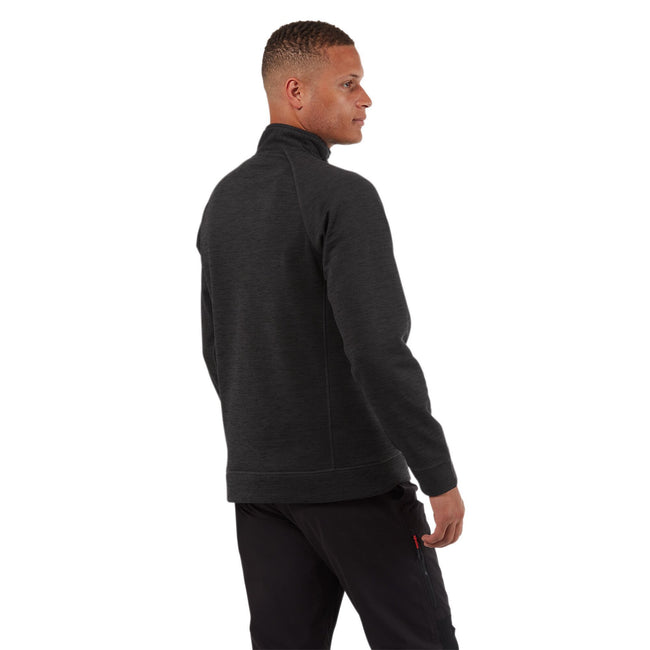Black - Side - Craghoppers Mens Stromer Half Zip Fleece
