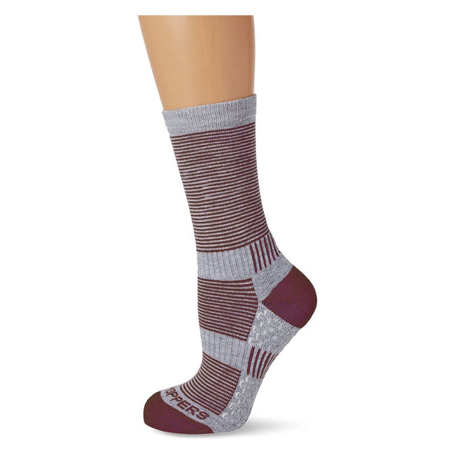 Grey Marl-Wild Berry - Back - Craghoppers Womens-Ladies Temperature Control Socks