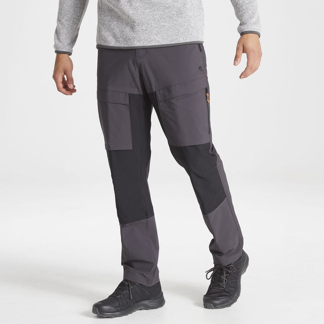 Black Pepper-Black - Back - Craghoppers Mens Kiwi Pro Pants