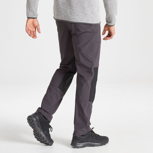 Black Pepper-Black - Side - Craghoppers Mens Kiwi Pro Pants