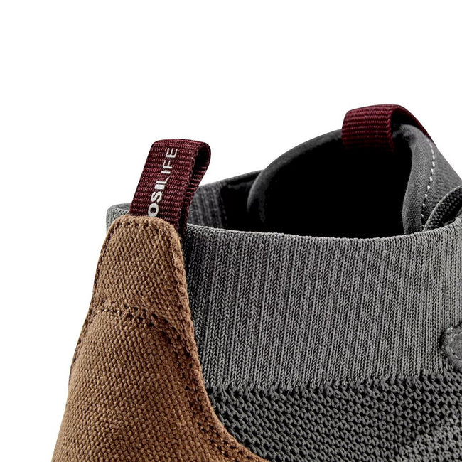 Gray-Brown Tan - Close up - Craghoppers Mens Eco-Lite Sneakers