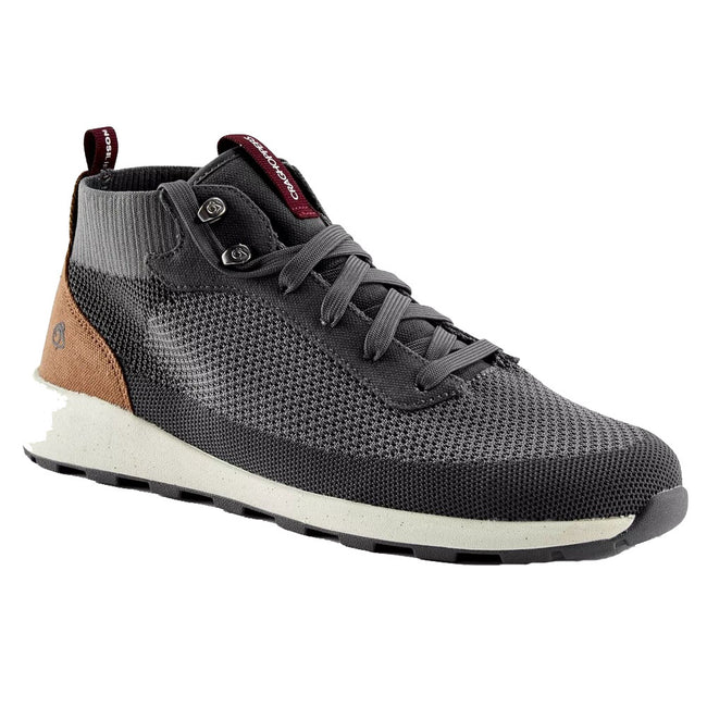 Gray-Brown Tan - Front - Craghoppers Mens Eco-Lite Sneakers