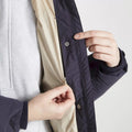 Dark Navy - Side - Craghoppers Womens-Ladies Eriboll Padded Jacket