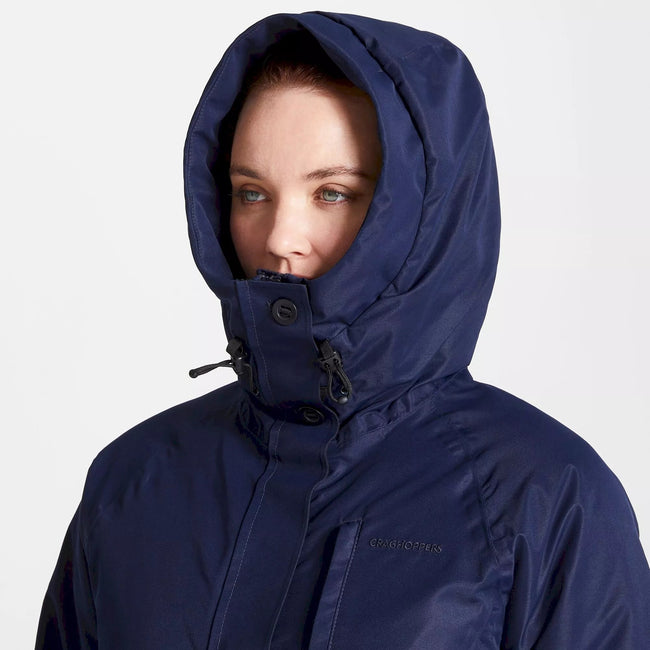 Blue Navy - Lifestyle - Craghoppers Womens-Ladies Bronn Waterproof Jacket
