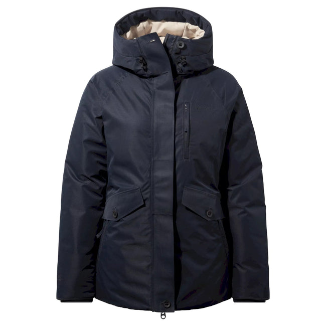 Blue Navy - Front - Craghoppers Womens-Ladies Bronn Waterproof Jacket
