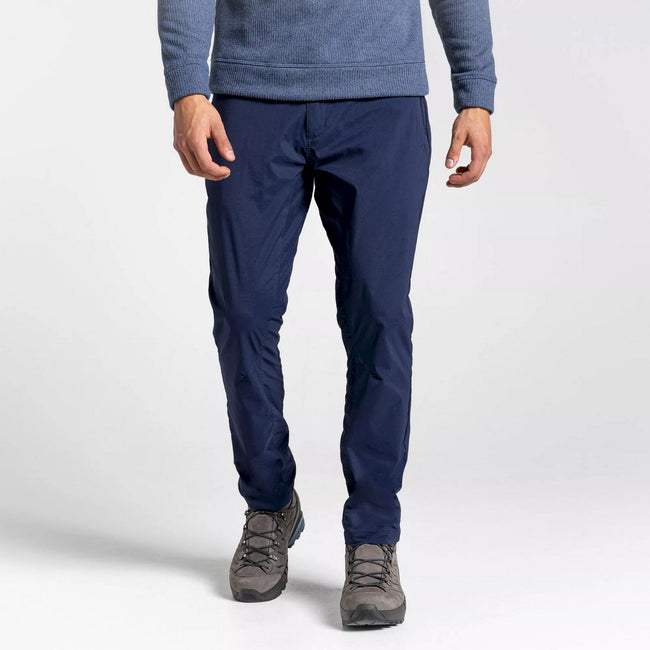 Blue Navy - Side - Craghoppers Mens Dynamic Pro Pants