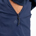 Blue Navy - Side - Craghoppers Mens Dynamic Pro Shorts