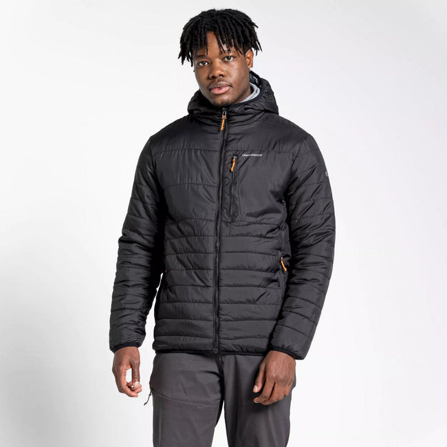 Black - Side - Craghoppers Mens Compresslite VI Padded Jacket