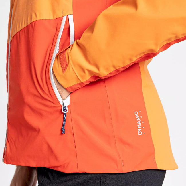 Nectar Orange-Blood Orange - Pack Shot - Craghoppers Womens-Ladies Dynamic Waterproof Jacket