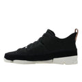 Black - Lifestyle - Clarks Womens-Ladies Trigenic Flex Leather Sneakers