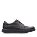 Black - Back - Clarks Mens Un Abode Ease Leather Shoes