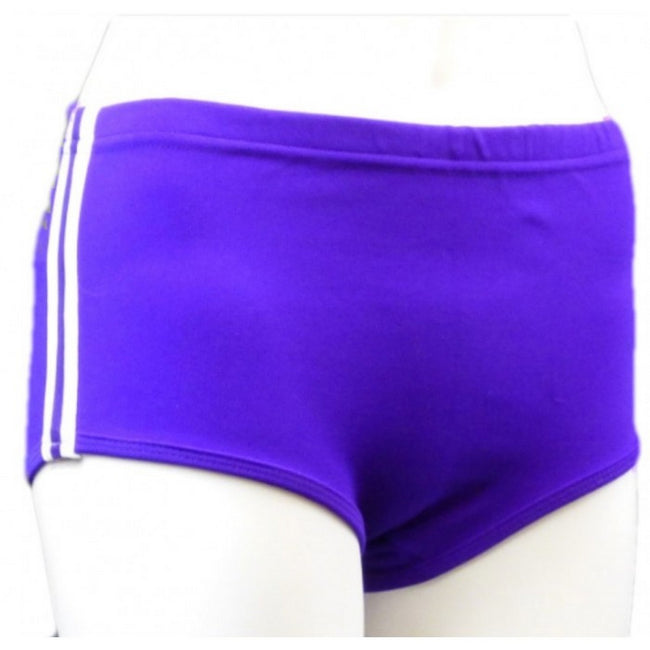 Purple-White - Front - Carta Sport Mens Athletic Briefs
