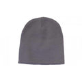 Gray - Front - Carta Sport Plain Beanie