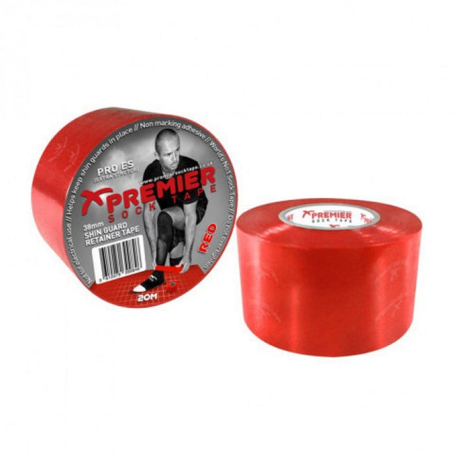 Red - Front - Premier Shin Guard Tape