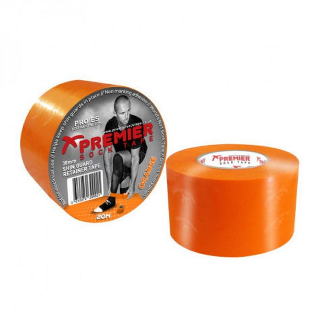 Orange - Front - Premier Shin Guard Tape