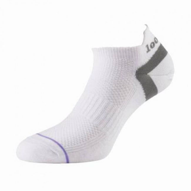 White - Front - 1000 Mile Mens Liner Socks