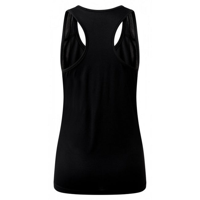 Black - Back - Ronhill Womens-Ladies Core Tank Top