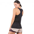 Black - Side - Ronhill Womens-Ladies Core Tank Top