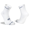 White-Gray - Close up - Hilly Mens Active Ankle Socks