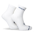 White-Gray - Back - Hilly Mens Active Ankle Socks