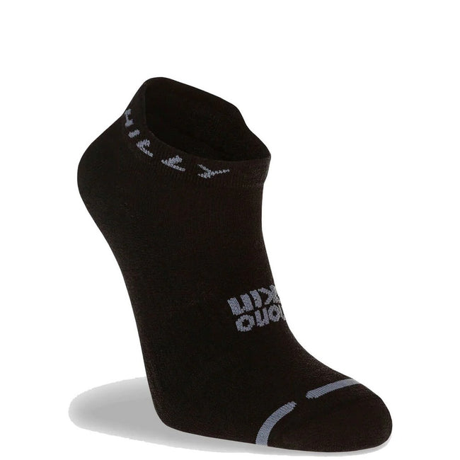 Black-Gray - Side - Hilly Mens Active Socklets