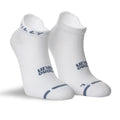 White-Gray - Front - Hilly Mens Active Socklets