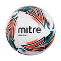 White-Orange-Green - Front - Mitre Delta Plus Soccer Ball