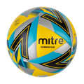 Yellow-Black-Blue - Back - Mitre Ultimatch Max Soccer Ball