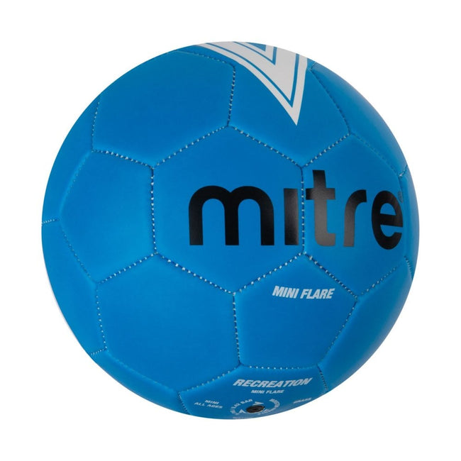 Blue-White - Side - Mitre Flare Mini Football