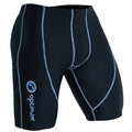 Black-White - Front - Optimum Mens Thinskins Base Layer Shorts