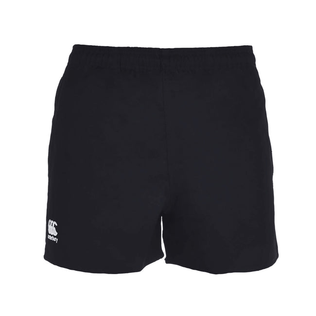 Black - Front - Canterbury Mens Professional Polyester Shorts