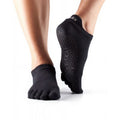 Black - Front - Fitness Mad Mens Toe Socks