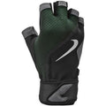 Black-Gray - Front - Nike Mens Premium Fingerless Gloves