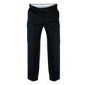 Black - Front - Duke Mens Kingsize Max D555 Adjustable Waist Pants
