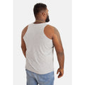 Gray Melange - Side - Duke Mens Fabio-1 Muscle Vest