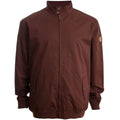 Burgundy - Front - Duke Mens Windsor Kingsize Cotton Harrington Jacket