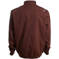 Burgundy - Back - Duke Mens Windsor Kingsize Cotton Harrington Jacket