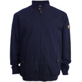 Navy - Front - Duke Mens Windsor Kingsize Cotton Harrington Jacket