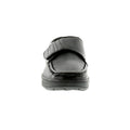 Black - Pack Shot - Dr Keller Mens Touch Fastening Shoes
