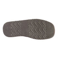 Navy - Back - Sleepers Mens Mule Imitation Suede Slippers