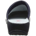 Blue - Side - Rdek Womens-Ladies Leather Clogs