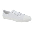 White - Front - Dek Mens Latha Sneakers