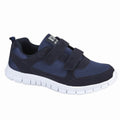 Navy - Front - Rdek Mens Viking Sneakers