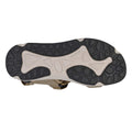 Beige - Back - PDQ Mens Webbed Sports Sandals