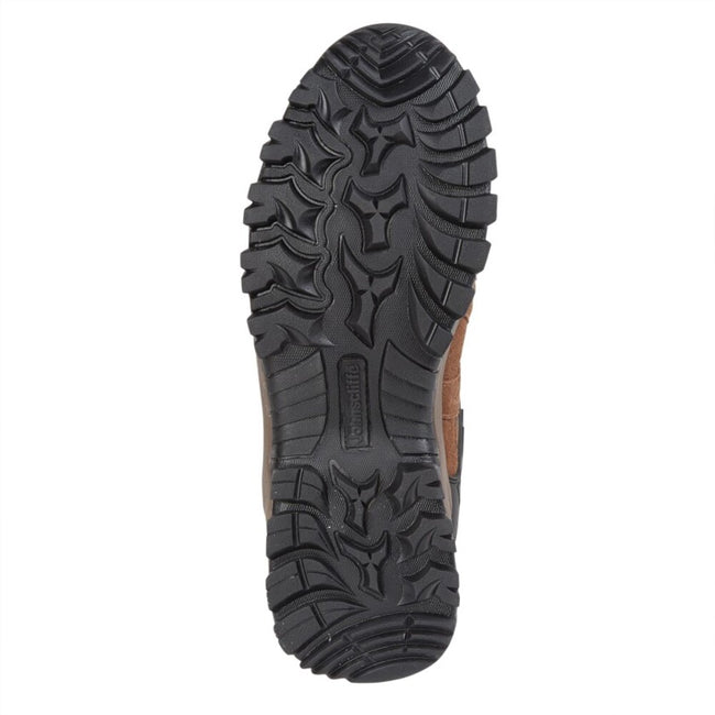 Brown-Tan - Side - Johnscliffe Mens Andes Hiking Boots