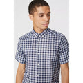 Gold - Side - Maine Mens Checked Shirt