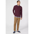 Burgundy - Lifestyle - Maine Mens Checked Shirt