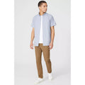 Navy - Lifestyle - Maine Mens Mini Check Shirt