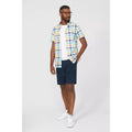 Orange - Pack Shot - Maine Mens Checked Shirt
