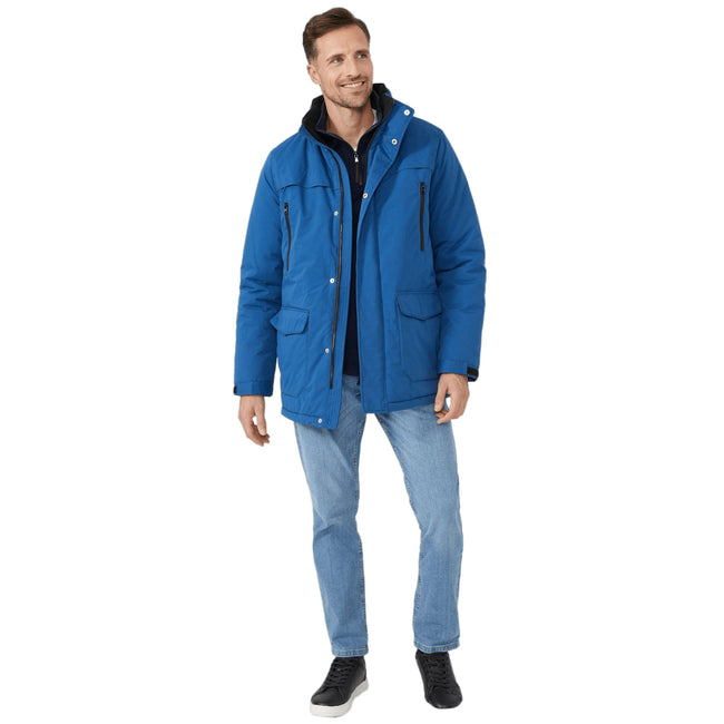 Dark Blue - Front - Maine Mens Walking Jacket